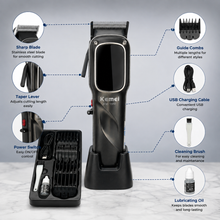 Kemei KM-1550 Professional Hair Clipper | She Cosmetics®