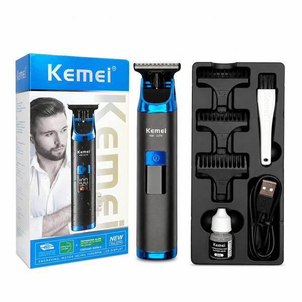 Kemei KM-2274 T-Blade Hair Trimmer | She Cosmetics®