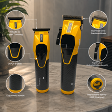 Kemei Professional Hair Clipper & Trimmer Set | She Cosmetics®