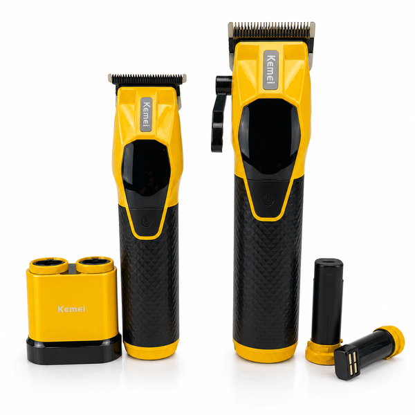 Kemei Professional Hair Clipper & Trimmer Set | She Cosmetics®