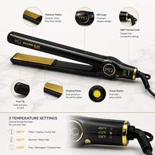 MQ Professional MAX480 Slim Titanium Hair Straightener | She Cosmetics®