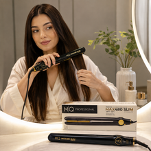 MQ Professional MAX480 Slim Titanium Hair Straightener | She Cosmetics®