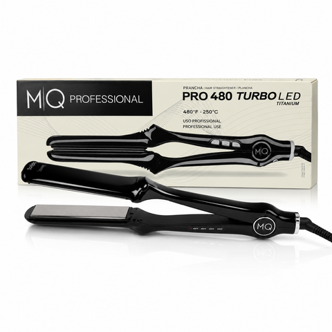 MQ Pro 480 Turbo LED Titanium Hair Straightener | She Cosmetics®