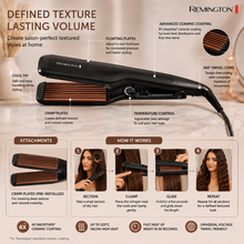 Remington S3580 Ceramic Crimp 220 Hair Crimper | She Cosmetics®