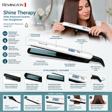 Remington S8500 Shine Therapy Hair Straightener | She Cosmetics®