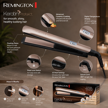 Remington Keratin Protect S8540 Hair Straightener | She Cosmetics®