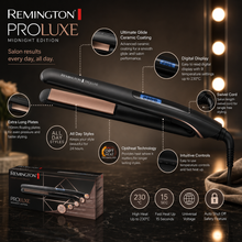 Remington ProLuxe Midnight Edition S9100B Hair Straightener | She Cosmetics®