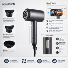 Salon Studio Pro D5 Hair Dryer | She Cosmetics®