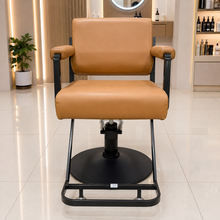 Premium Hydraulic Salon Styling Chair with Footrest, PU Leather Barber & Beauty Chair for Hair Salon Spa | She Cosmetics®