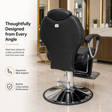 Professional Hydraulic Reclining Salon Chair | Barber & Beauty Styling Chair | She Cosmetics®