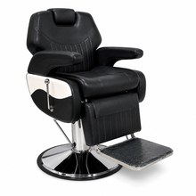 Professional Reclining Hydraulic Barber Chair with Adjustable Headrest, Premium PU Leather & Heavy-Duty Hydraulic Base | She Cosmetics®