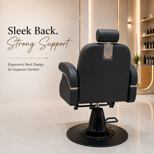 Luxury Professional Hydraulic Barber Chair with Adjustable Headrest & Reclining Backrest | She Cosmetics®