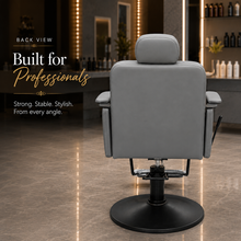 Premium Hydraulic Salon Styling Chair with Adjustable Headrest & Footrest | She Cosmetics®