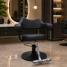 Premium Hydraulic Salon Styling Chair with Ergonomic Backrest & Footrest | She Cosmetics®