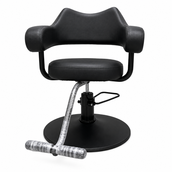 Premium Hydraulic Salon Styling Chair with Ergonomic Backrest & Footrest | She Cosmetics®