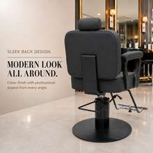 Professional Hydraulic Salon Styling Chair with Adjustable Headrest & Footrest | She Cosmetics®