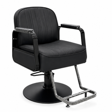 Professional Hydraulic Salon Styling Chair with Padded Armrests & Footrest | She Cosmetics®