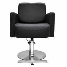 Luxury Hydraulic Salon Styling Chair with Premium PU Leather & Heavy-Duty Round Base She Cosmetics®
