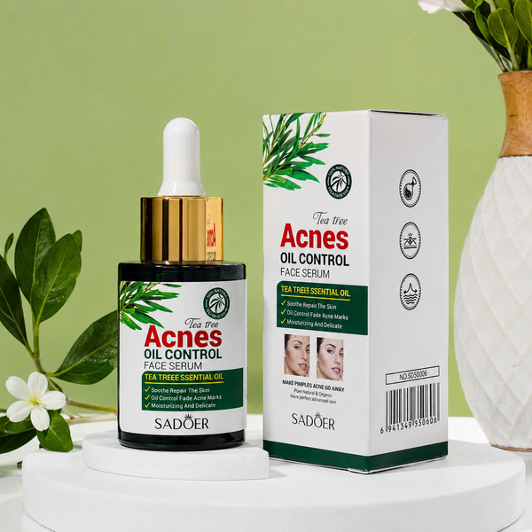 Tea Tree Oil Control Anti-Acne Face Serum (30ml) | She Cosmetics®