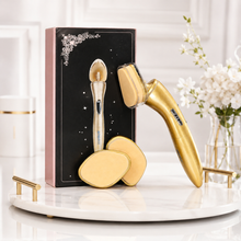 Electric Makeup Sponge Applicator with Rotatable Head & Extra Sponge Pads | She Cosmetics®