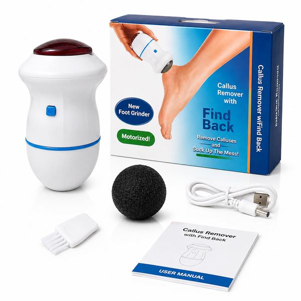 Electric Foot Callus Remover – Rechargeable Foot Grinder & Dead Skin Exfoliator | She Cosmetics®