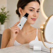 3-in-1 Ultrasonic Skin Scrubber – Facial Spatula with Cleansing, Moisturizing & Lifting Modes | She Cosmetics®