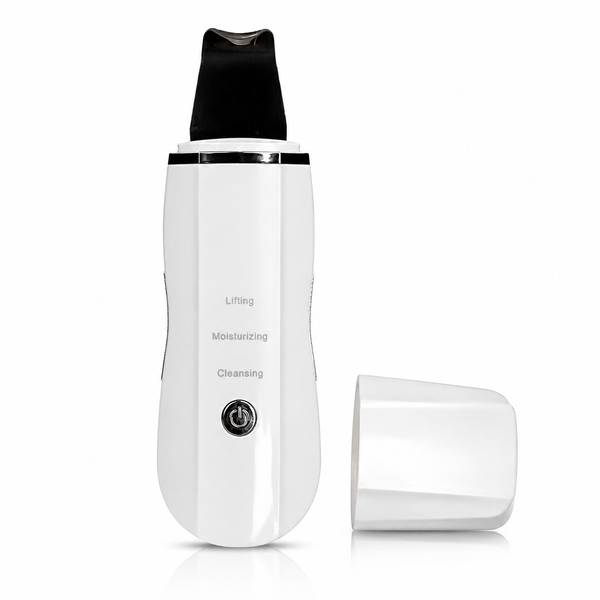 3-in-1 Ultrasonic Skin Scrubber – Facial Spatula with Cleansing, Moisturizing & Lifting Modes | She Cosmetics®