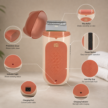 Portable Roll-On Wax Heater – Electric Depilatory Wax Warmer with Roller | She Cosmetics®