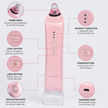 LOVEDOCK Ice Cool Blackhead Removal Device – Vacuum Pore Cleaner & Blackhead Remover | She Cosmetics®