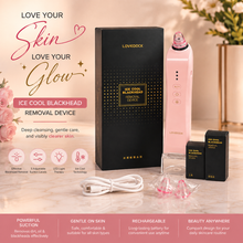 LOVEDOCK Ice Cool Blackhead Removal Device – Vacuum Pore Cleaner & Blackhead Remover | She Cosmetics®
