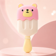 Pink Cute Bear Kids Paddle Hair Brush | She Cosmetics®