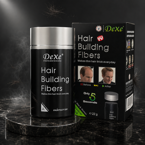 DeXe Hair Building Fibers Dark Brown | She Cosmetics®