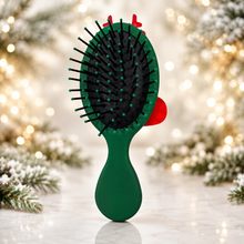 Green Reindeer Kids Detangling Hair Brush | She Cosmetics®