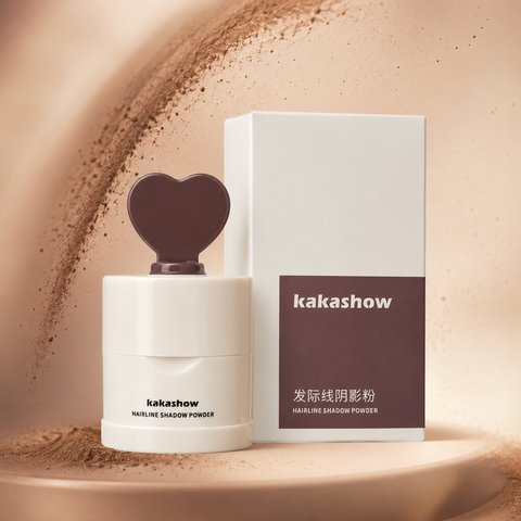 Kakashow Hairline Shadow Powder | Brown, Dark Brown & Deep Black 4g | She Cosmetics®