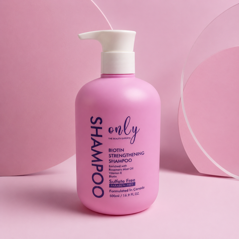 Only Biotin Strengthening Shampoo 500ml – Sulfate Free Hair Care | She Cosmetics®