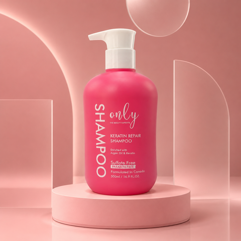 Only Keratin Repair Shampoo 500ml – Sulfate Free Hair Care | She Cosmetics®