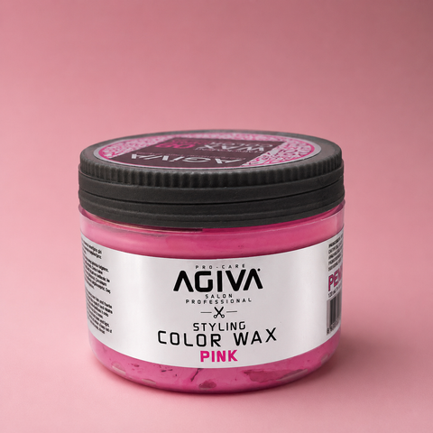 Agiva Styling Color Wax Pink 120ml – Temporary Hair Color Wax – She Cosmetics®