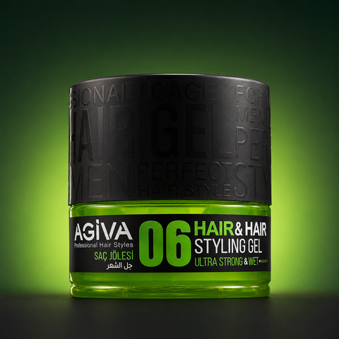 AGIVA Professional Hair Styles 06 Hair & Hair Styling Gel Ultra Strong & Wet Look She Cosmetics®
