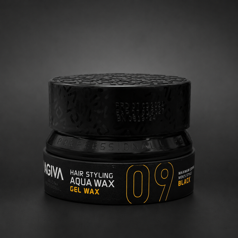 AGIVA Professional Hair Styling Aqua Gel Wax 09 Black She Cosmetics®