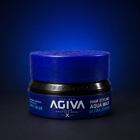 Agiva Pro Men Hair Styling Aqua Wax Ultra Strong (Navy Blue) 155ml – She Cosmetics®