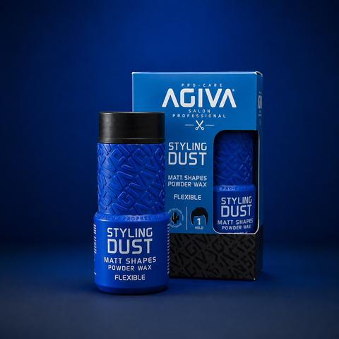 Agiva Styling Dust Matte Powder Wax Flexible Hold | She Cosmetics®