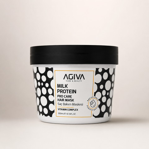 AGIVA Milk Protein Pro Care Hair Mask with Vitamin Complex 300ml | She Cosmetics®