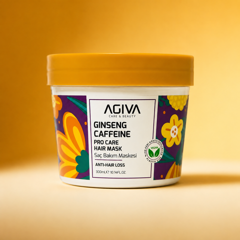 AGIVA Ginseng Caffeine Pro Care Hair Mask Anti-Hair Loss 300ml | She Cosmetics®