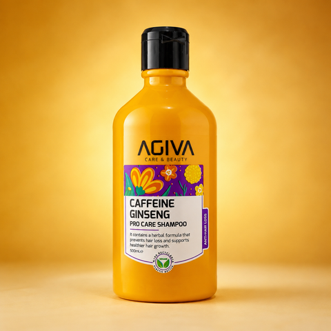 AGIVA Caffeine Ginseng Pro Care Anti-Hair Loss Shampoo 500ml | She Cosmetics®