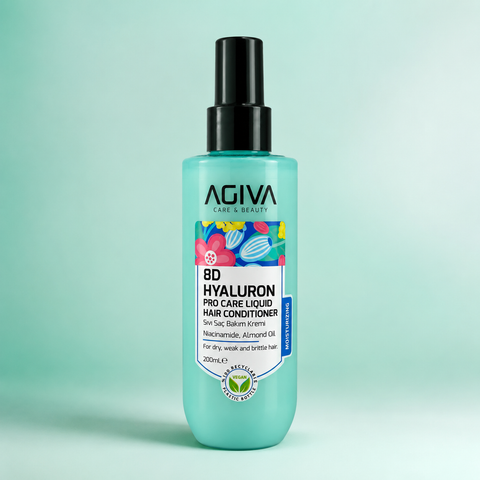 AGIVA 8D Hyaluron Pro Care Liquid Hair Conditioner 200ml | She Cosmetics®