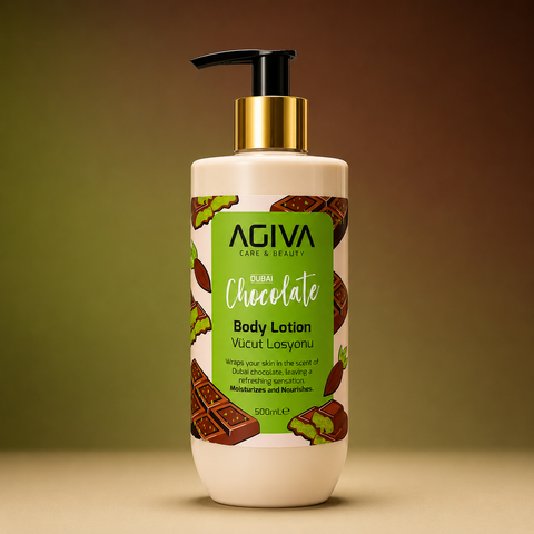 AGIVA Dubai Chocolate Nourishing & Moisturizing Body Lotion 500ml | She Cosmetics®
