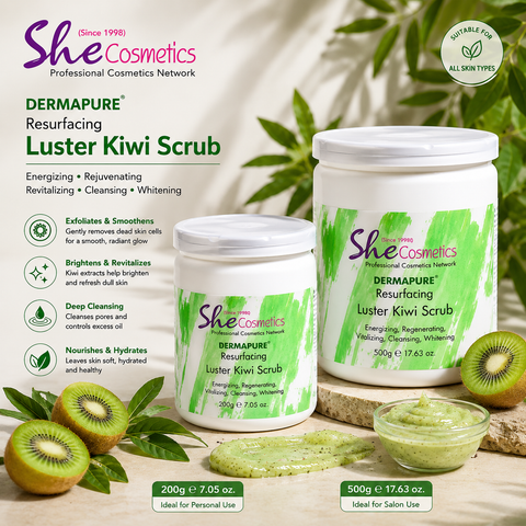 Dermacos Kiwi Scrub 200g & 500g | SHE Cosmetics®