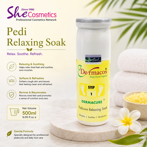 Dermacos Pedi Relaxing Soak 500ml | SHE Cosmetics®