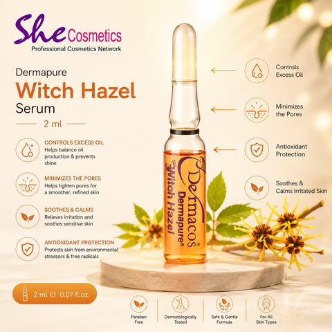Dermacos Witch Hazel Serum | SHE Cosmetics®