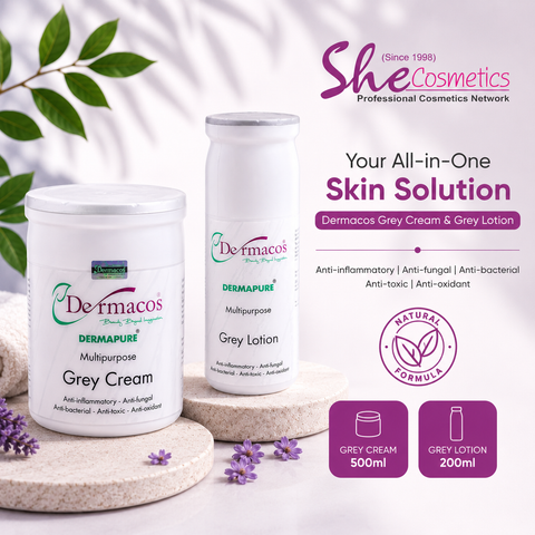 Dermacos Grey Lotion 200ml & 500ml | SHE Cosmetics®